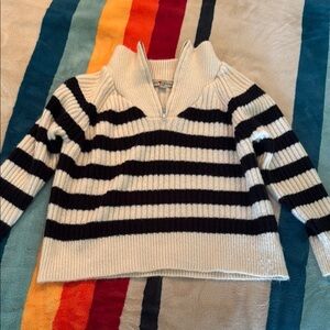 Striped Black and White Sweater